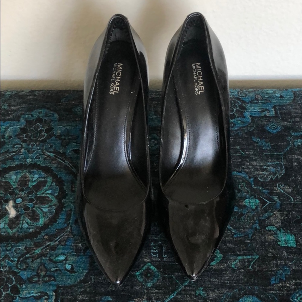 Black Michael Kors heels